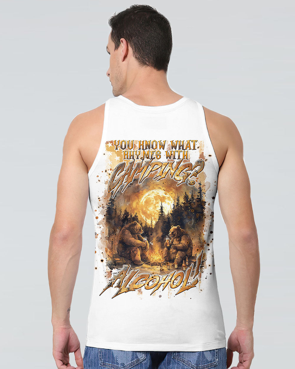 ALCOHOL BEAR ALL OVER PRINT - TLNT2408241