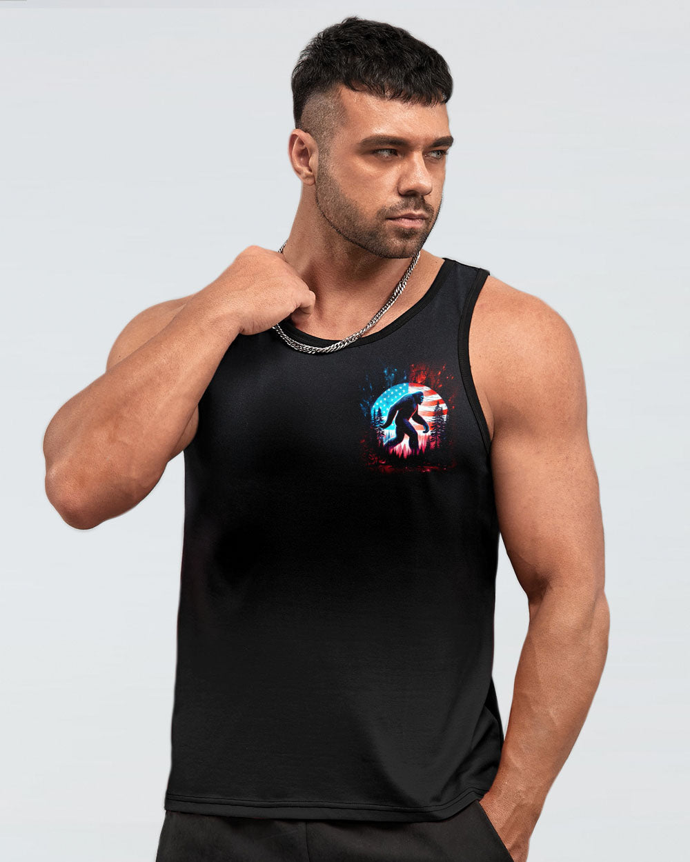 NOT ALL WHO WANDER ARE LOST BIGFOOT ALL OVER PRINT - TLNT2409251