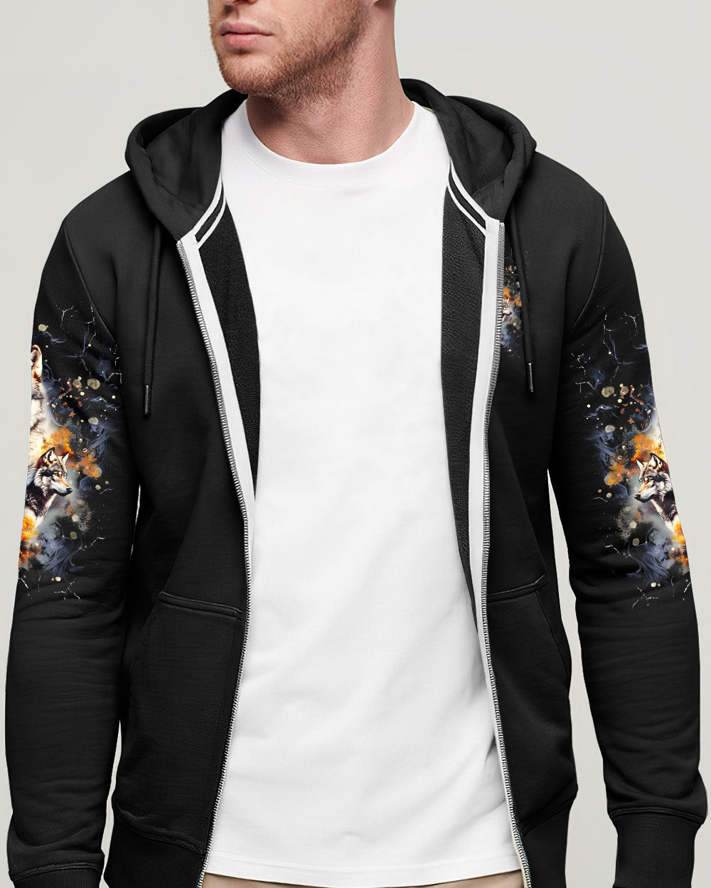 AND INTO THE FOREST I GO WOLF ALL OVER PRINT  - TLNT2701251