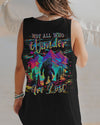 NOT ALL WHO WANDER ARE LOST BIGFOOT COLORFUL ALL OVER PRINT - TLNT2810241