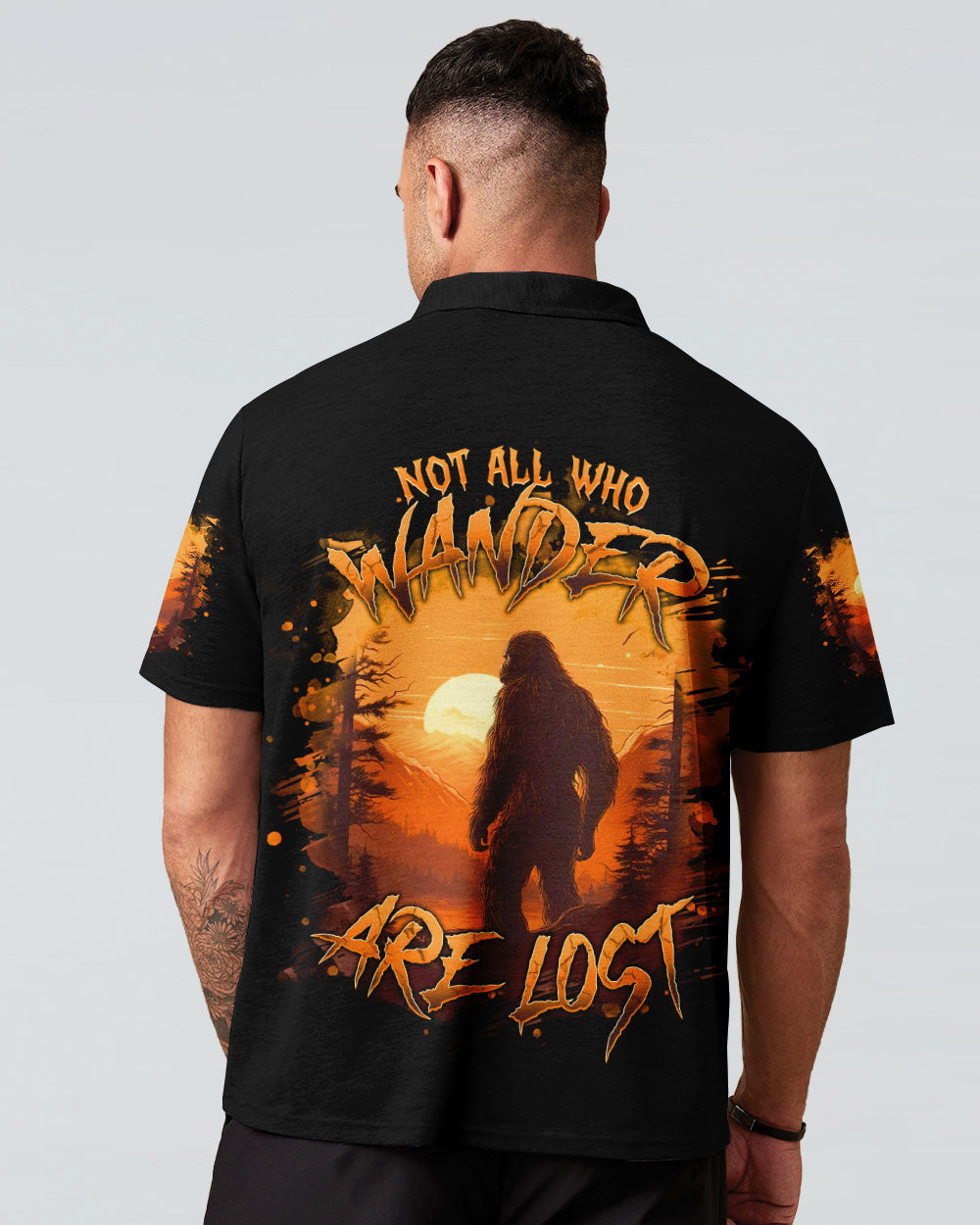 NOT ALL WHO WANDER ARE LOST BIGFOOT ALL OVER PRINT - TLNT3011241