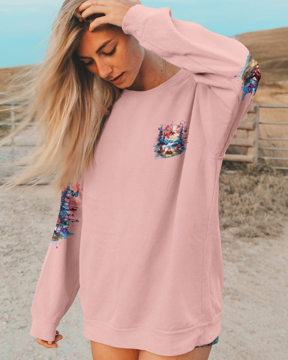 NOT ALL WHO WANDER ARE LOST COMPASS ALL OVER PRINT - TLNZ0611244