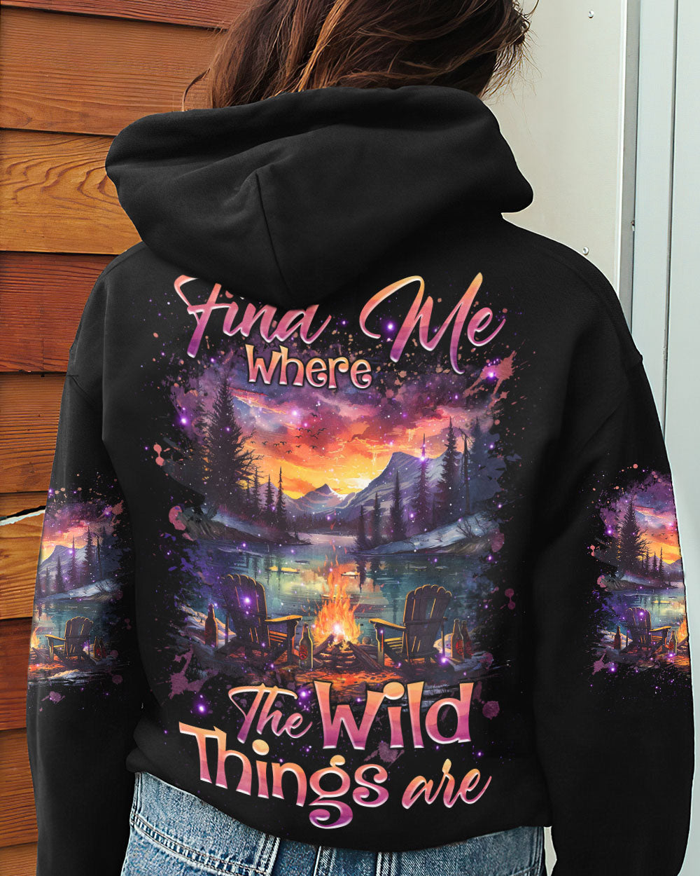  FIND ME WHERE THE WILD THINGS ARE ALL OVER PRINT - TLNZ0811244