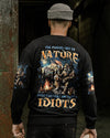 THE CLOSER I GET TO NATURE BIGFOOT ALL OVER PRINT - TLNZ0905252