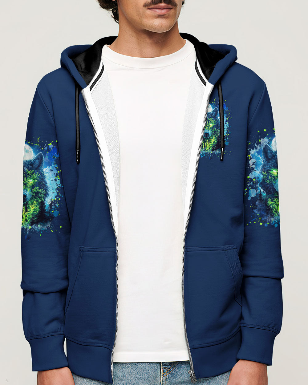 GET LOST IN NATURE WOLF ALL OVER PRINT - TLNZ1004251