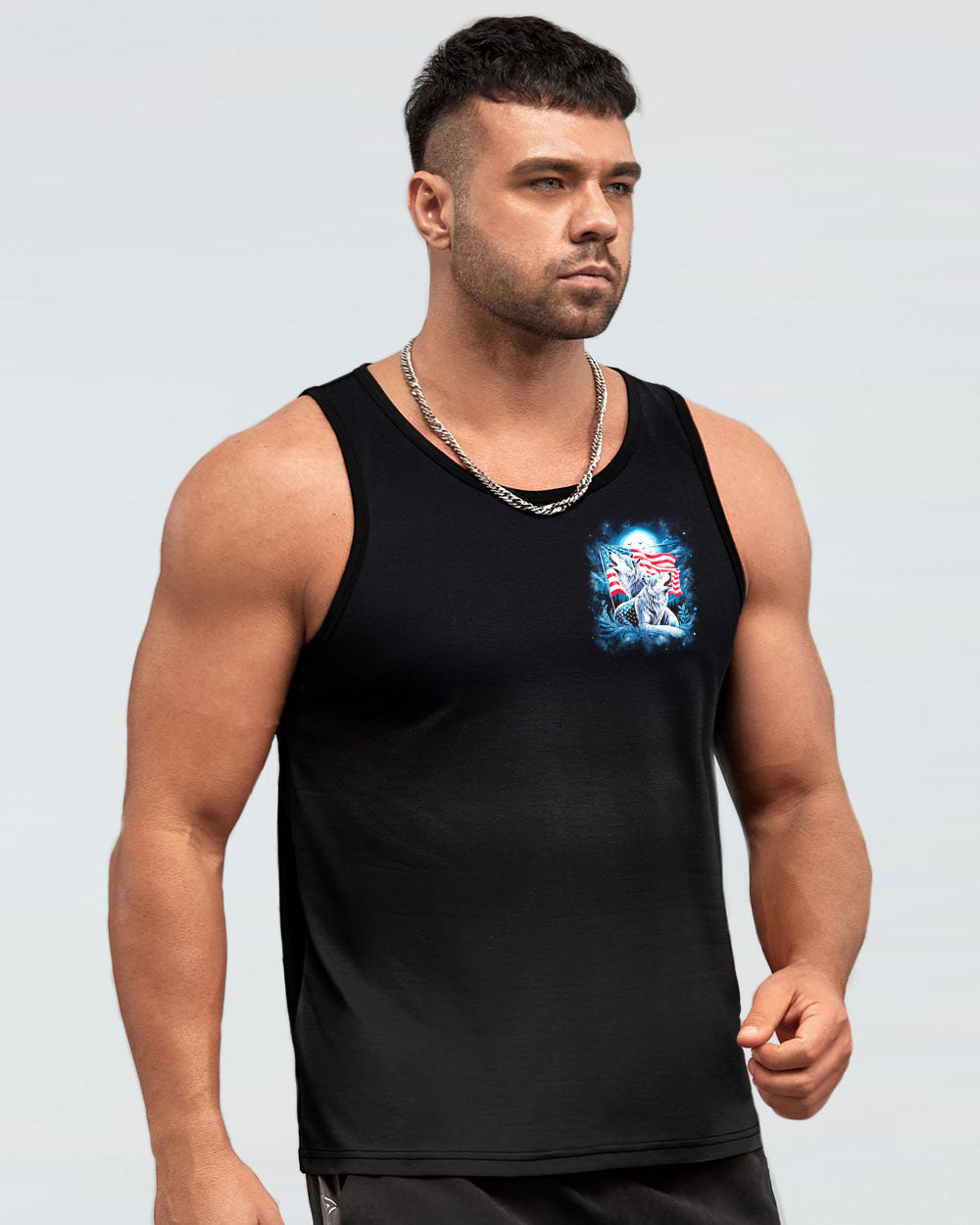 NOT ALL WHO WANDER ARE LOST WOLF ALL OVER PRINT  - TLNZ1007252