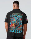 BORN TO EXPLORE DESTINED TO BE WILD BIGFOOT HALLOWEEN ALL OVER PRINT - TLNZ1109241