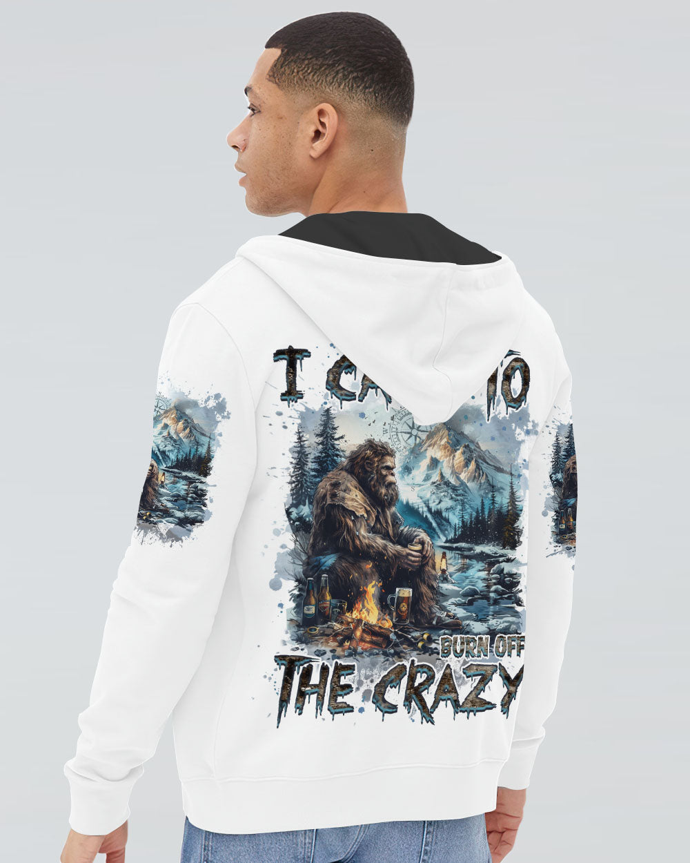  I CAMP TO BURN OFF THE CRAZY BIGFOOT ALL OVER PRINT - TLNZ1210244