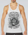 NOT ALL WHO WANDER ARE LOST ANCHOR COMPASS ALL OVER PRINT - TLNZ1402252