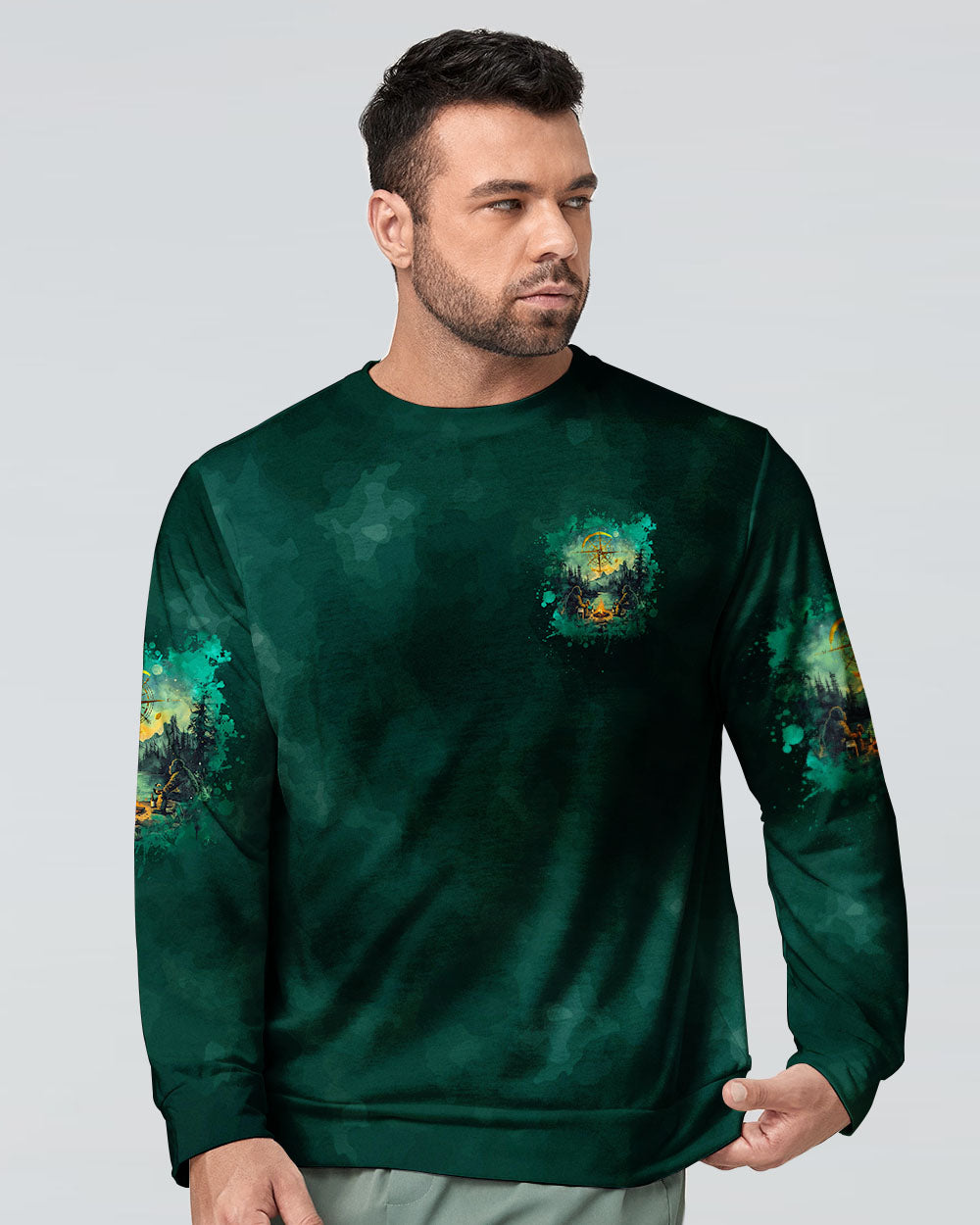 MAKING MEMORIES ONE CAMPFIRE AT A TIME BIGFOOT ALL OVER PRINT - TLNZ1601254