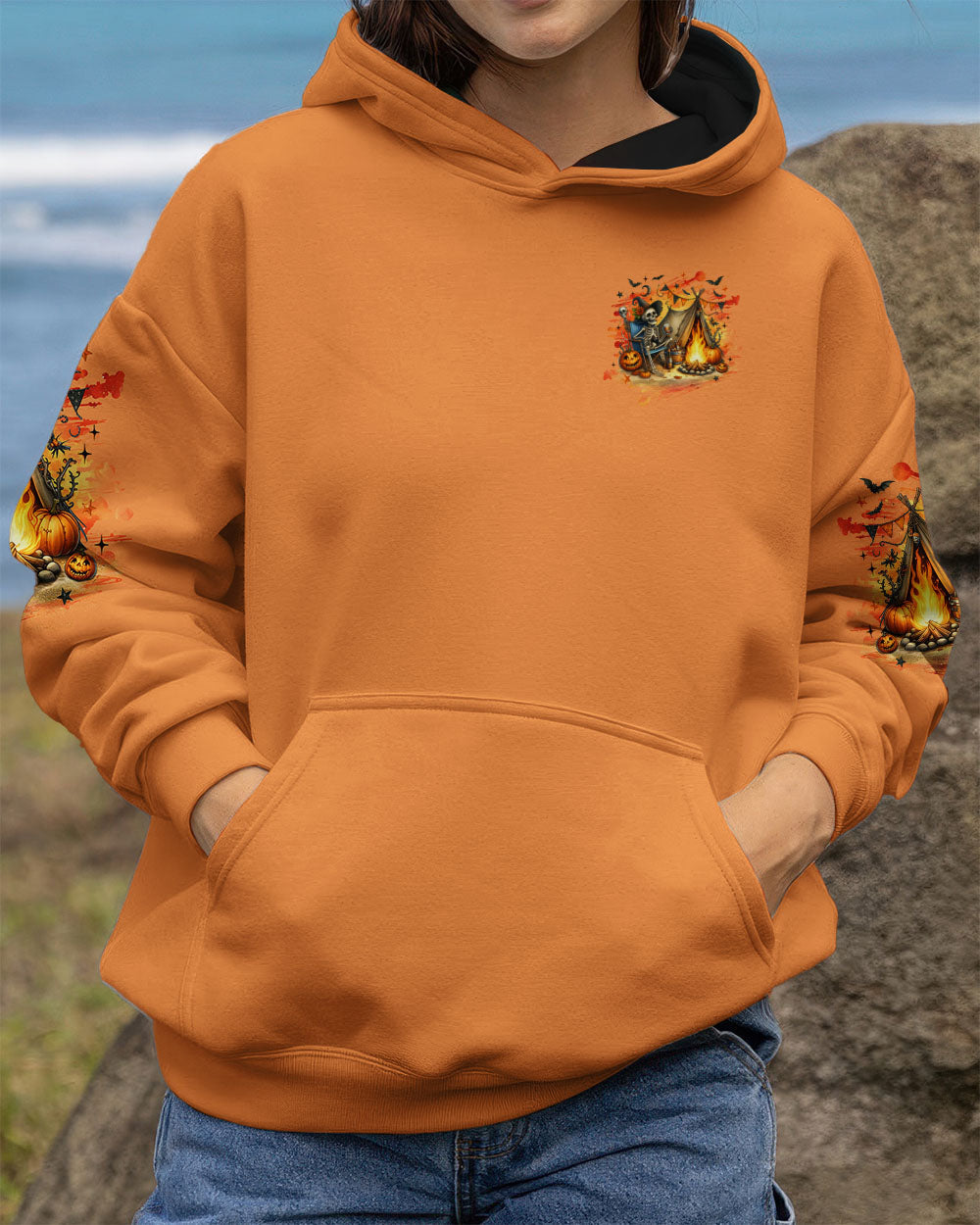 MY BROOM BROKE SO NOW HALLOWEEN CAMPING ALL OVER PRINT - TLNZ1707253