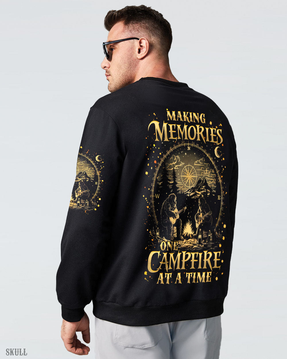MAKING MEMORIES ONE CAMPFIRE AT A TIME BIGFOOT ALL OVER PRINT - TLNZ2011241