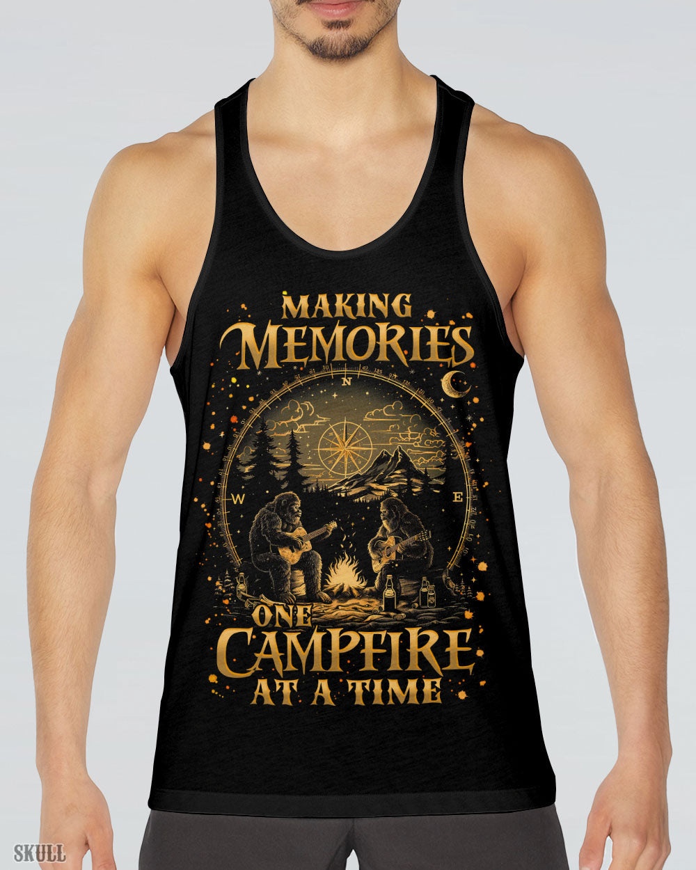 MAKING MEMORIES ONE CAMPFIRE AT A TIME BIGFOOT ALL OVER PRINT - TLNZ2011241