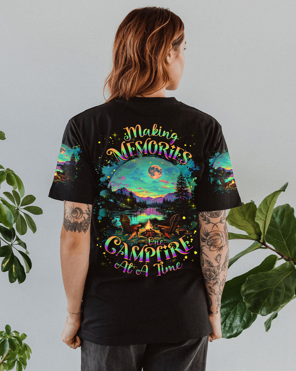 MAKING MEMORIES ONE CAMPFIRE AT A TIME ALL OVER PRINT -  TLNZ2102251