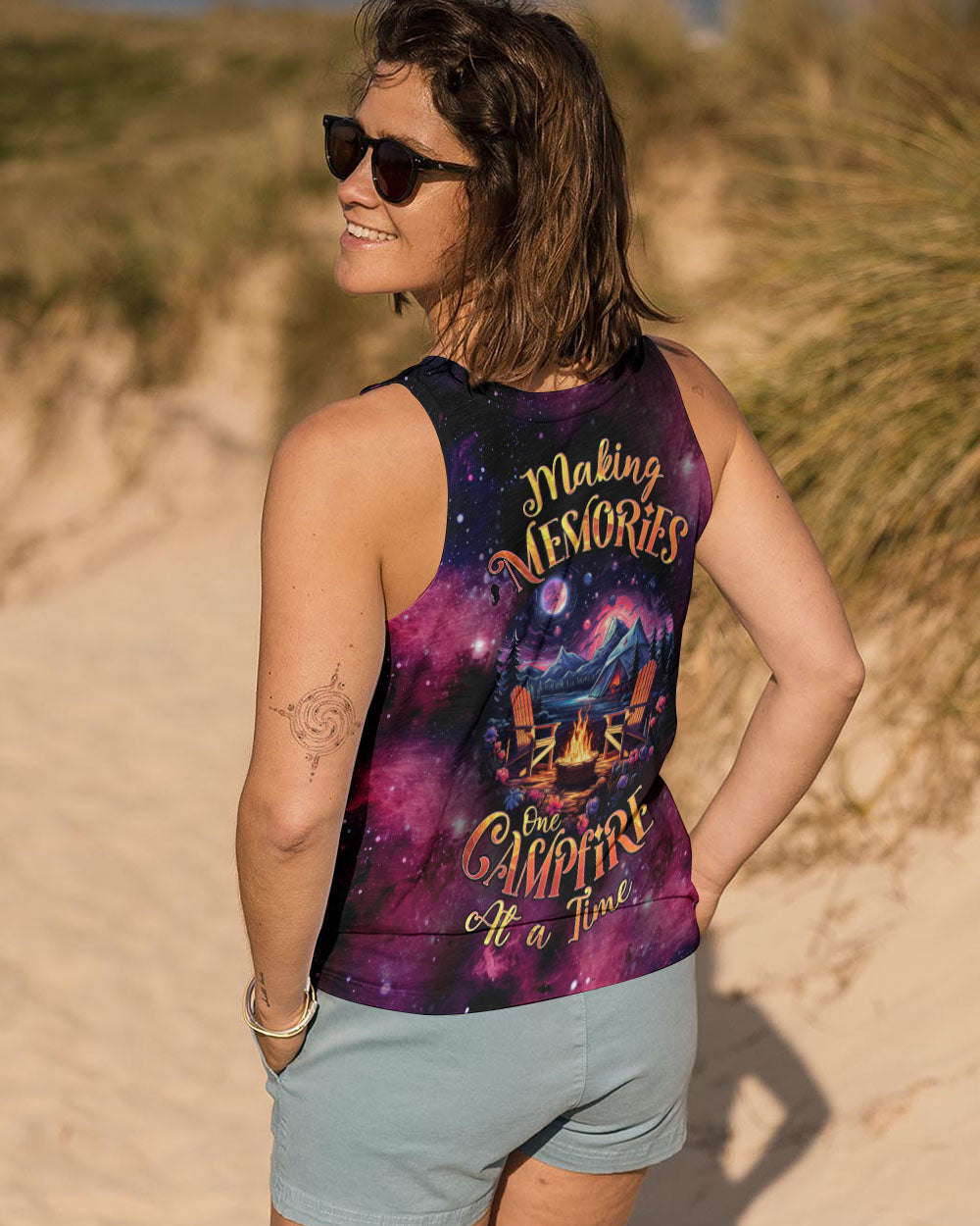 MAKING MEMORIES ONE CAMPFIRE AT A TIME ALL OVER PRINT - TLNZ2108244