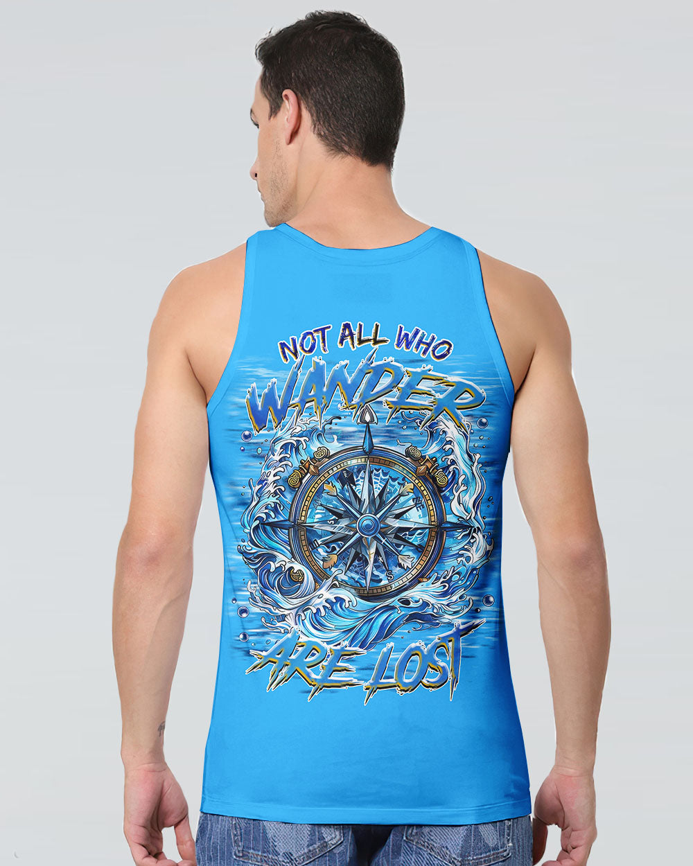 NOT ALL WHO WANDER ARE LOST COMPASS ALL OVER PRINT - TLNZ2203252