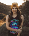 BROOMS ARE FOR AMATEURS HALLOWEEN ALL OVER PRINT - TLNZ2407251
