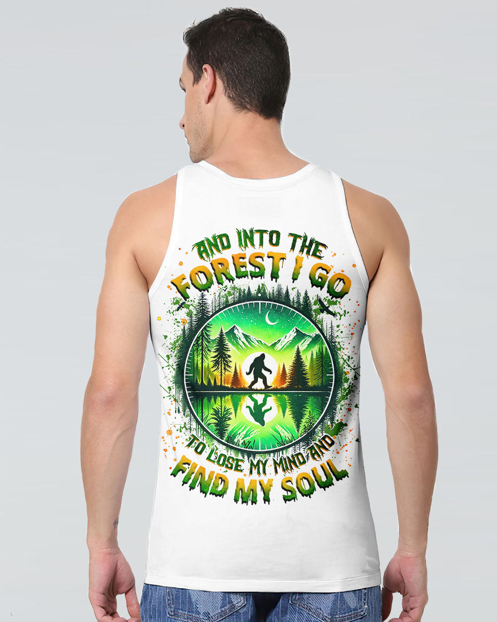 AND INTO THE FOREST I GO BIGFOOT ALL OVER PRINT - TLNZ2412244