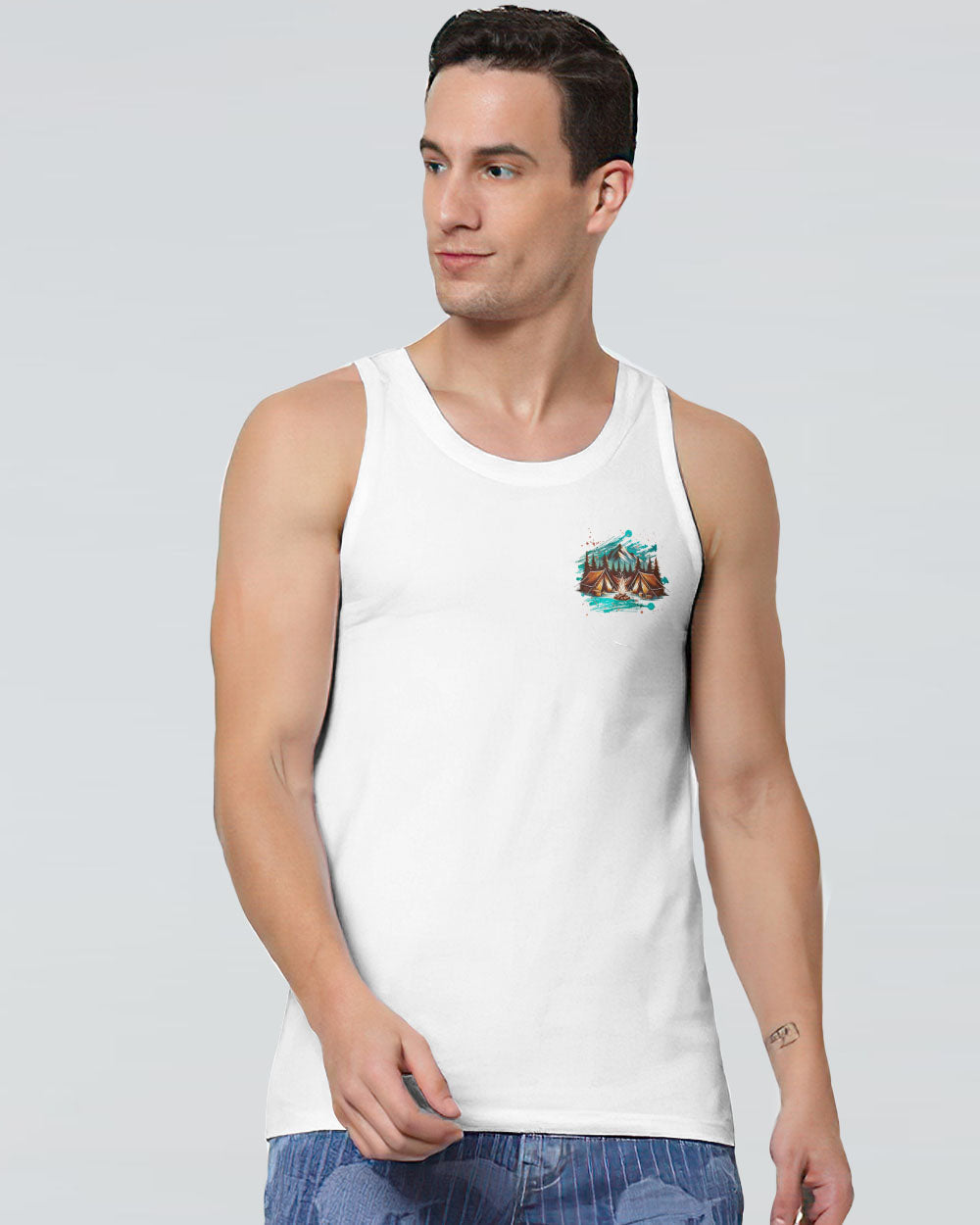 NO CITY LIGHTS JUST CAMP FIRE NIGHTS ALL OVER PRINT - TLNZ2506242