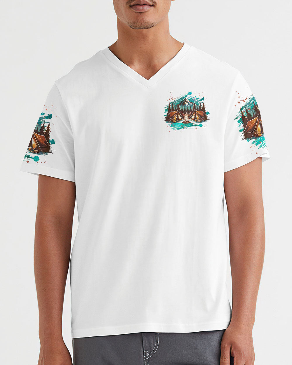 NO CITY LIGHTS JUST CAMP FIRE NIGHTS ALL OVER PRINT - TLNZ2506242