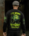 I'M HIDING FROM STUPID PEOPLE BIGFOOT ALL OVER PRINT - TLNZ2702254