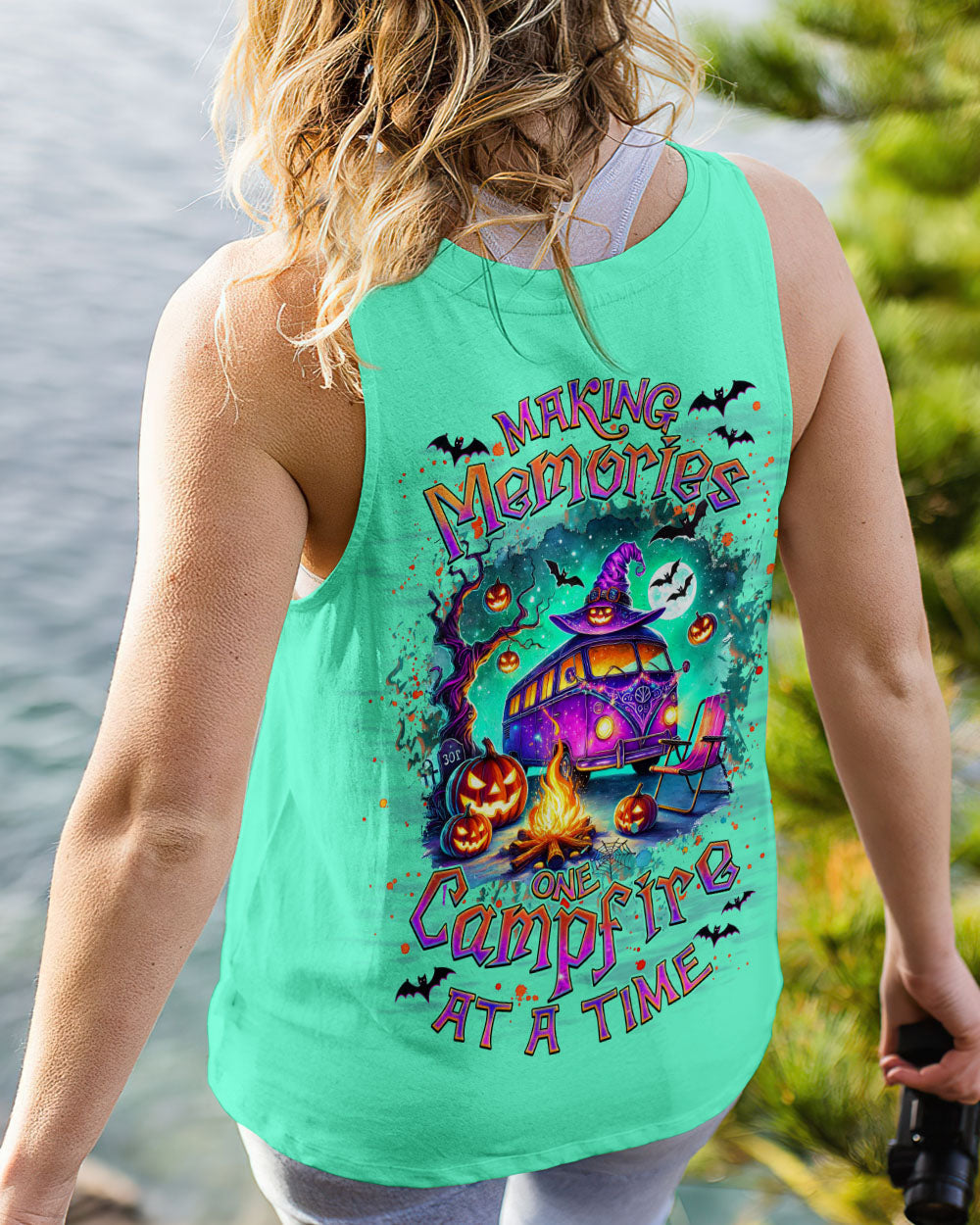 MAKING MEMORIES ONE CAMPFIRE AT A TIME HALLOWEEN ALL OVER PRINT - TLNZ2708241