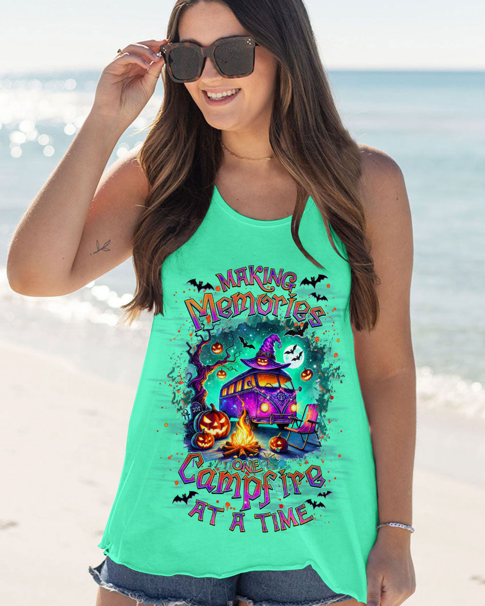MAKING MEMORIES ONE CAMPFIRE AT A TIME HALLOWEEN ALL OVER PRINT - TLNZ2708241