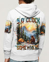 IT'S 5 O'CLOCK SOMEWHERE BIGFOOT ALL OVER PRINT - TLNZ3009241