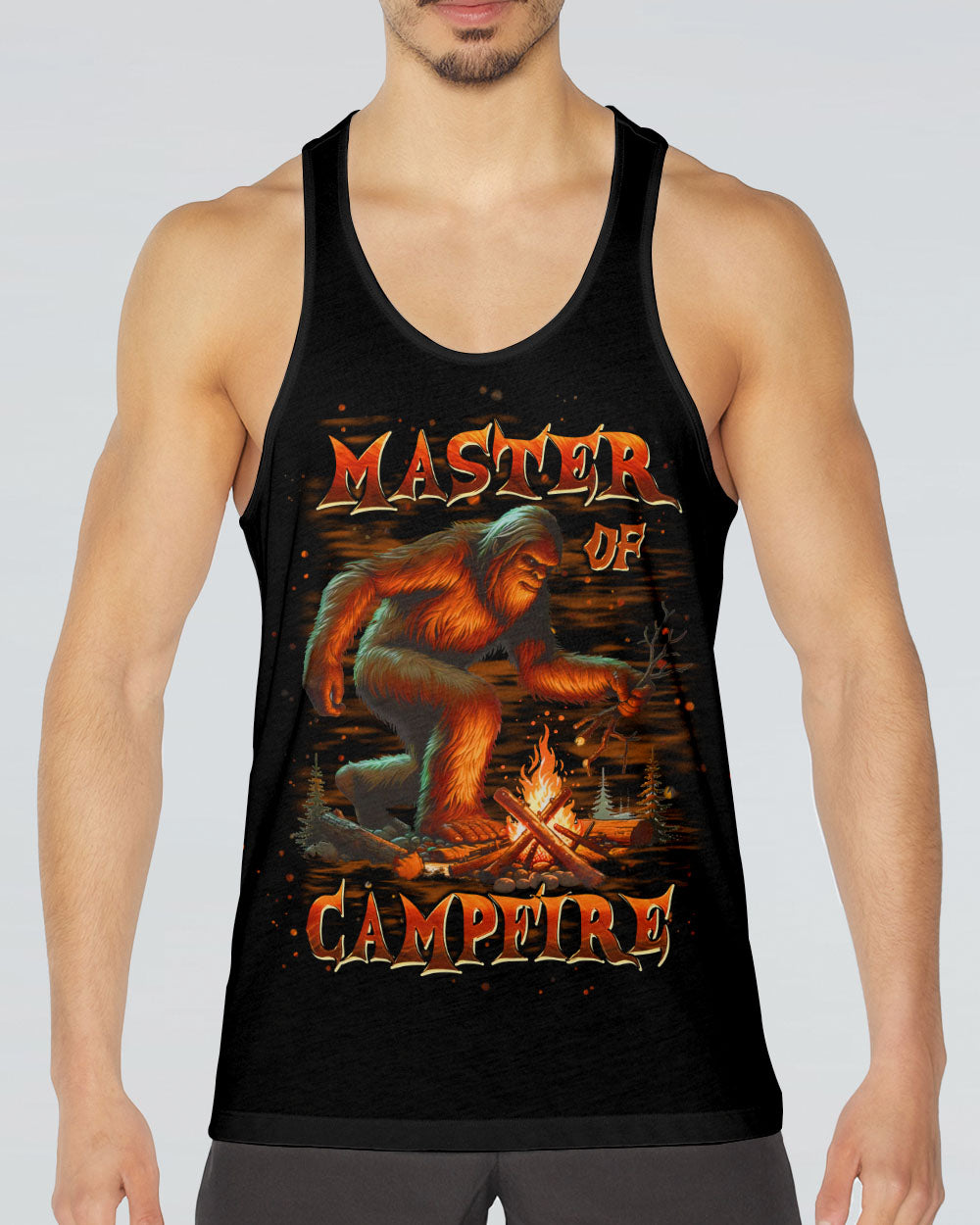 MASTER OF CAMPFIRE BIGFOOT  ALL OVER PRINT - TLPQ0211245