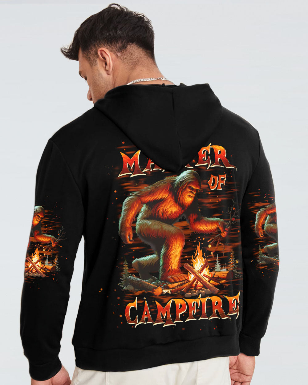 MASTER OF CAMPFIRE BIGFOOT  ALL OVER PRINT - TLPQ0211245