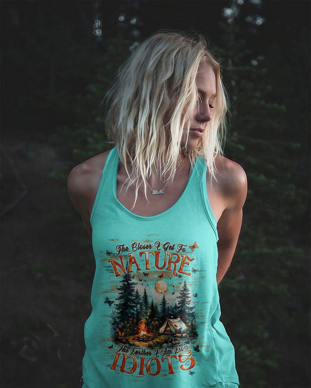 THE CLOSER I GET TO NATURE ALL OVER PRINT - TLPQ0508241