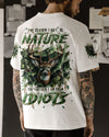 THE CLOSER I GET TO NATURE DEER HUNTING ALL OVER PRINT - TLPQ0509243