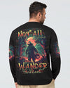 NOT ALL WHO WANDER ARE LOST BIGFOOT HALLOWEEN ALL OVER PRINT - TLPQ1109244