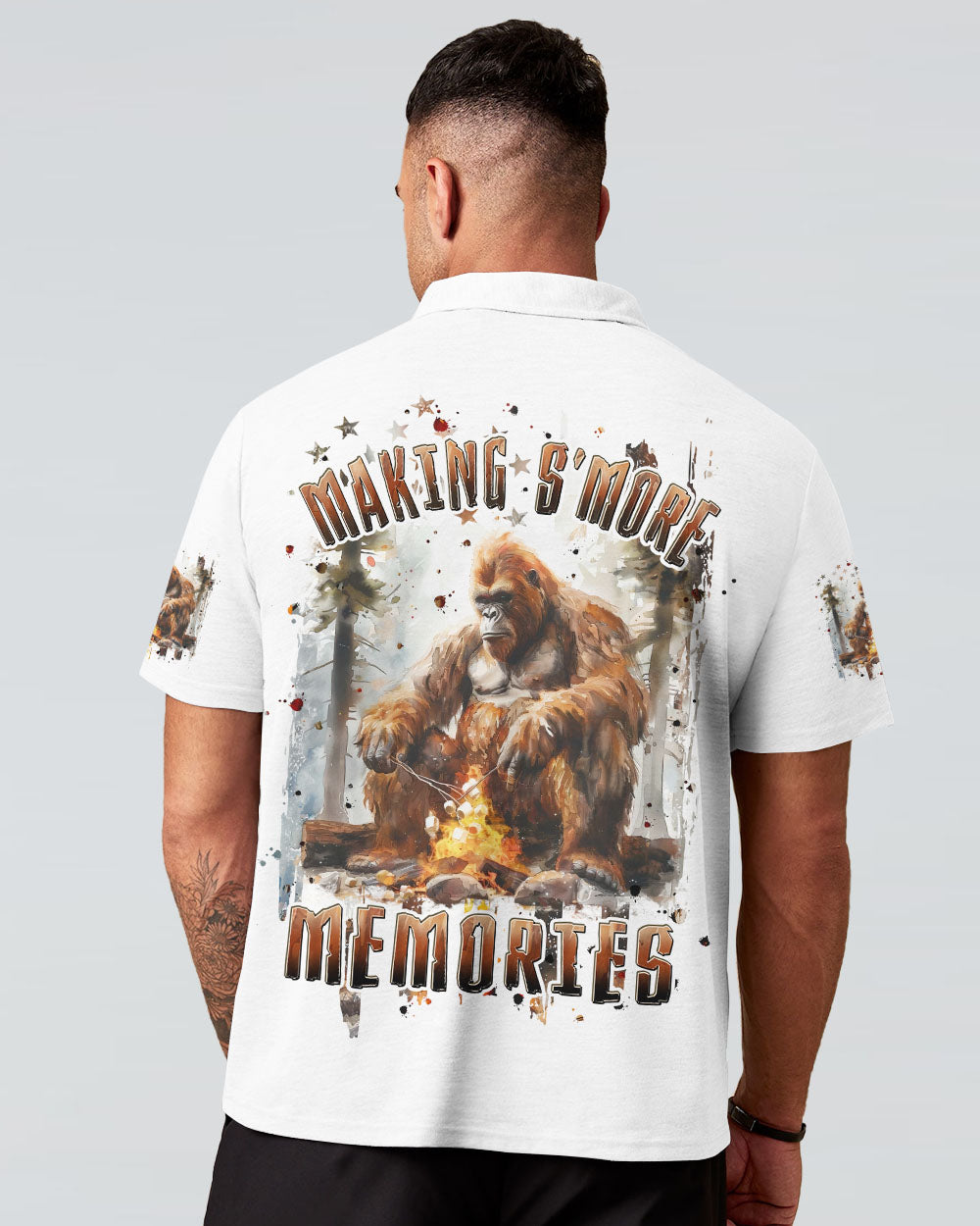 MAKING S'MORE MEMORIES BIGFOOT ALL OVER PRINT - TLPQ1209244