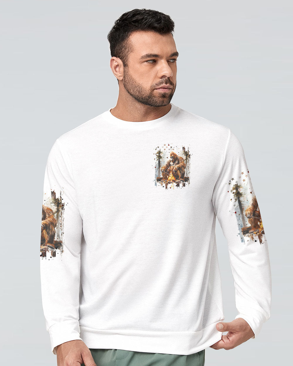 MAKING S'MORE MEMORIES BIGFOOT ALL OVER PRINT - TLPQ1209244