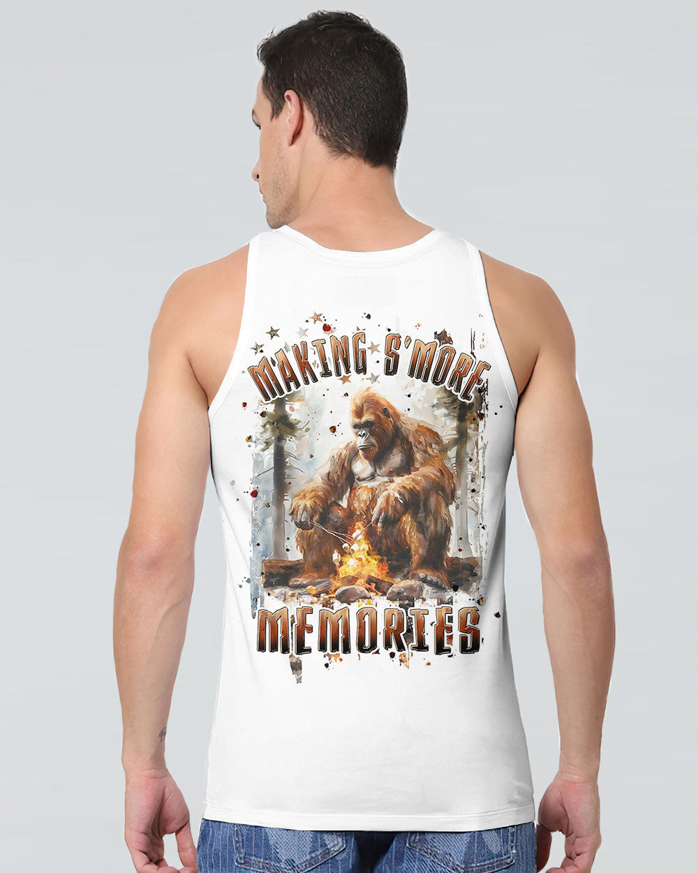 MAKING S'MORE MEMORIES BIGFOOT ALL OVER PRINT - TLPQ1209244