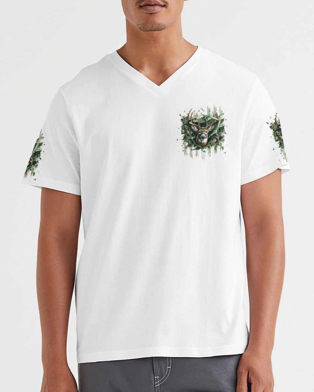 THE CLOSER I GET TO NATURE DEER HUNTING ALL OVER PRINT - TLPQ1807242