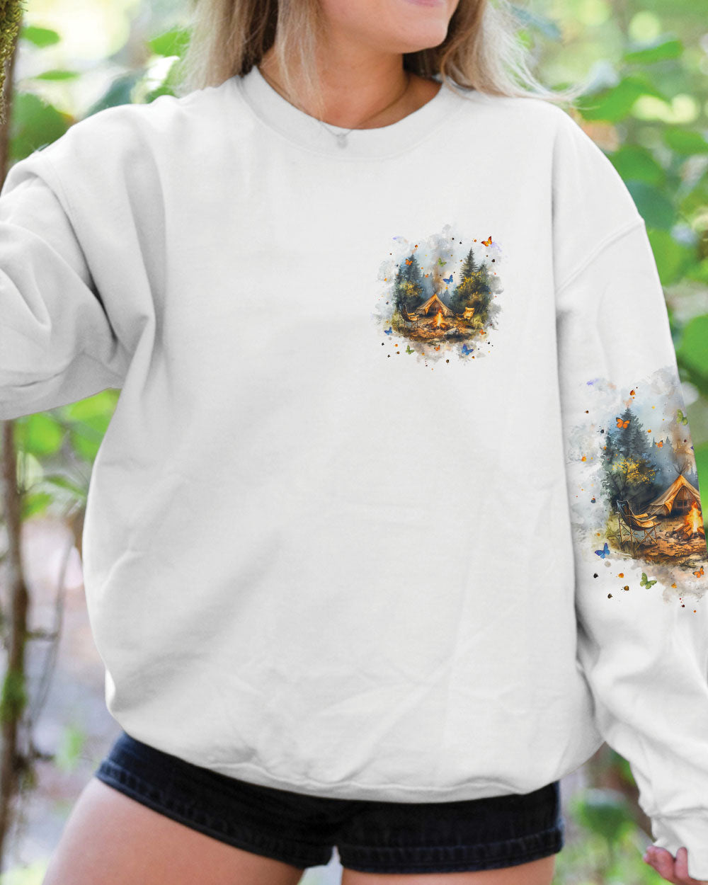 IF IT INVOLVES MOUNTAINS CAMPFIRES ALL OVER PRINT - TLPQ1909241