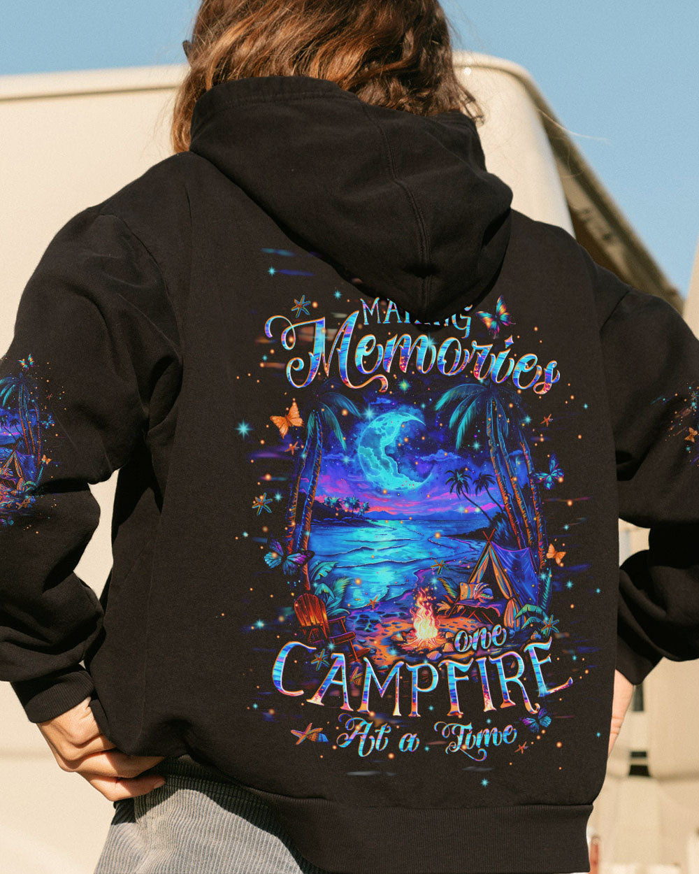MAKING MEMORIES ONE CAMPFIRE AT A TIME ALL OVER PRINT - TLPQ2604241