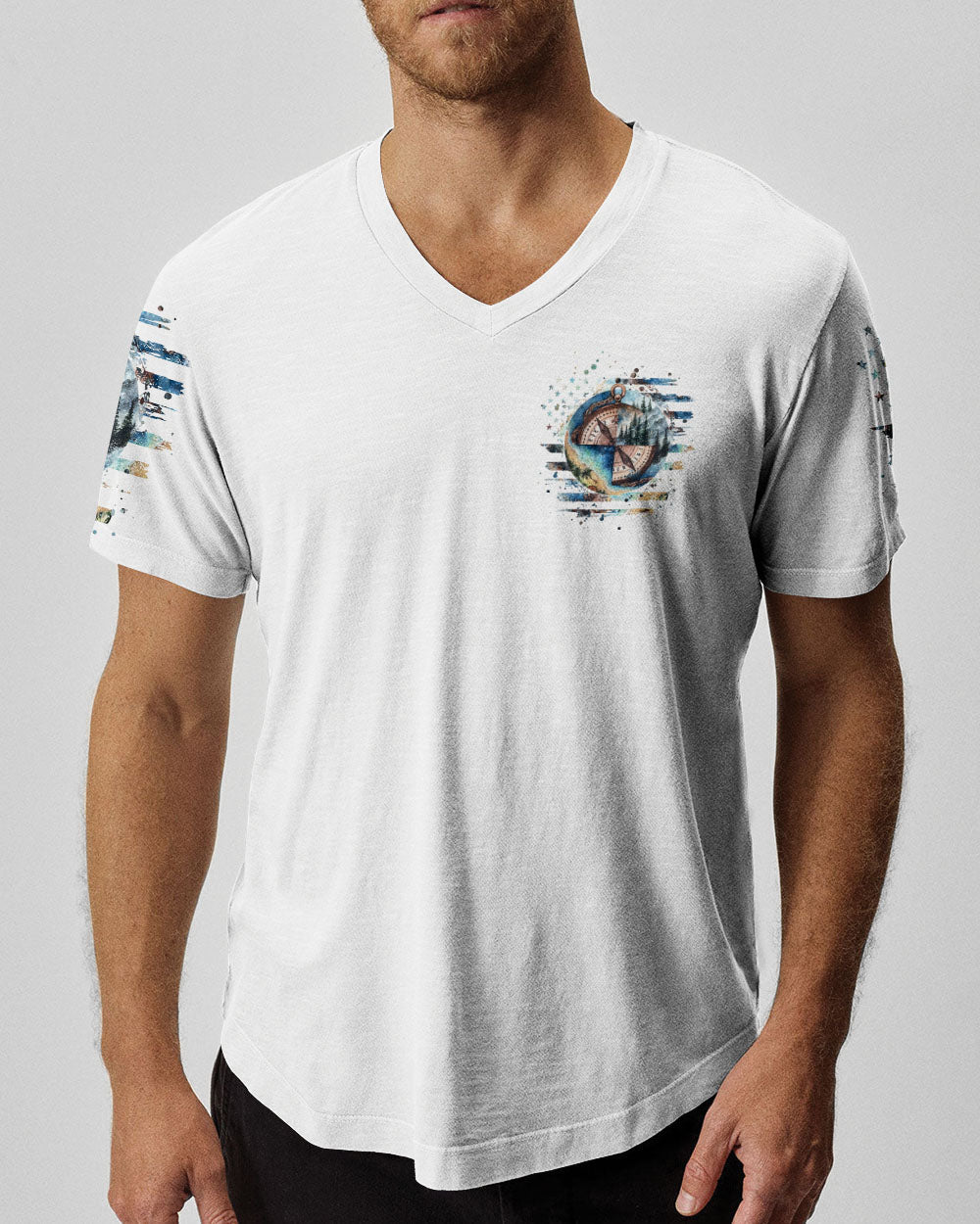 ALWAYS TAKE THE SCENIC ROUTE COMPASS ALL OVER PRINT - TLPQ2706245