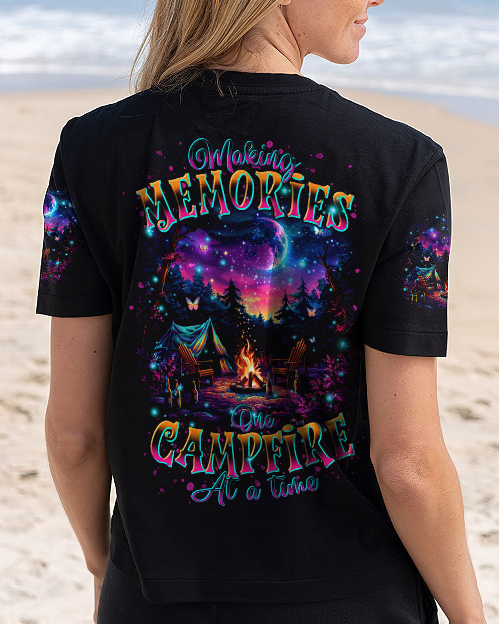 MAKING MEMORIES ONE CAMPFIRE AT A TIME ALL OVER PRINT - TLTR0110245