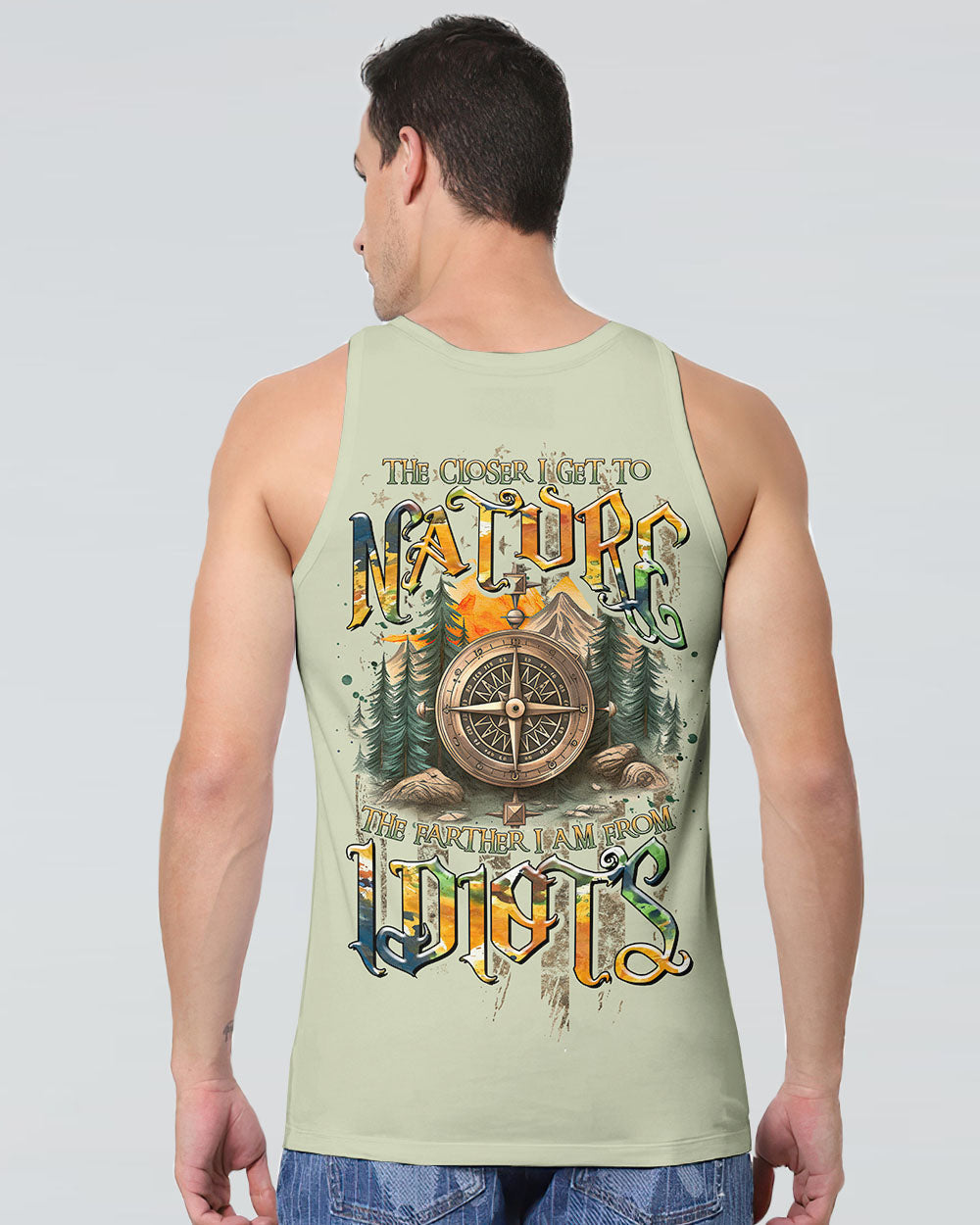 THE CLOSER I GET TO NATURE ALL OVER PRINT - TLTR0208242