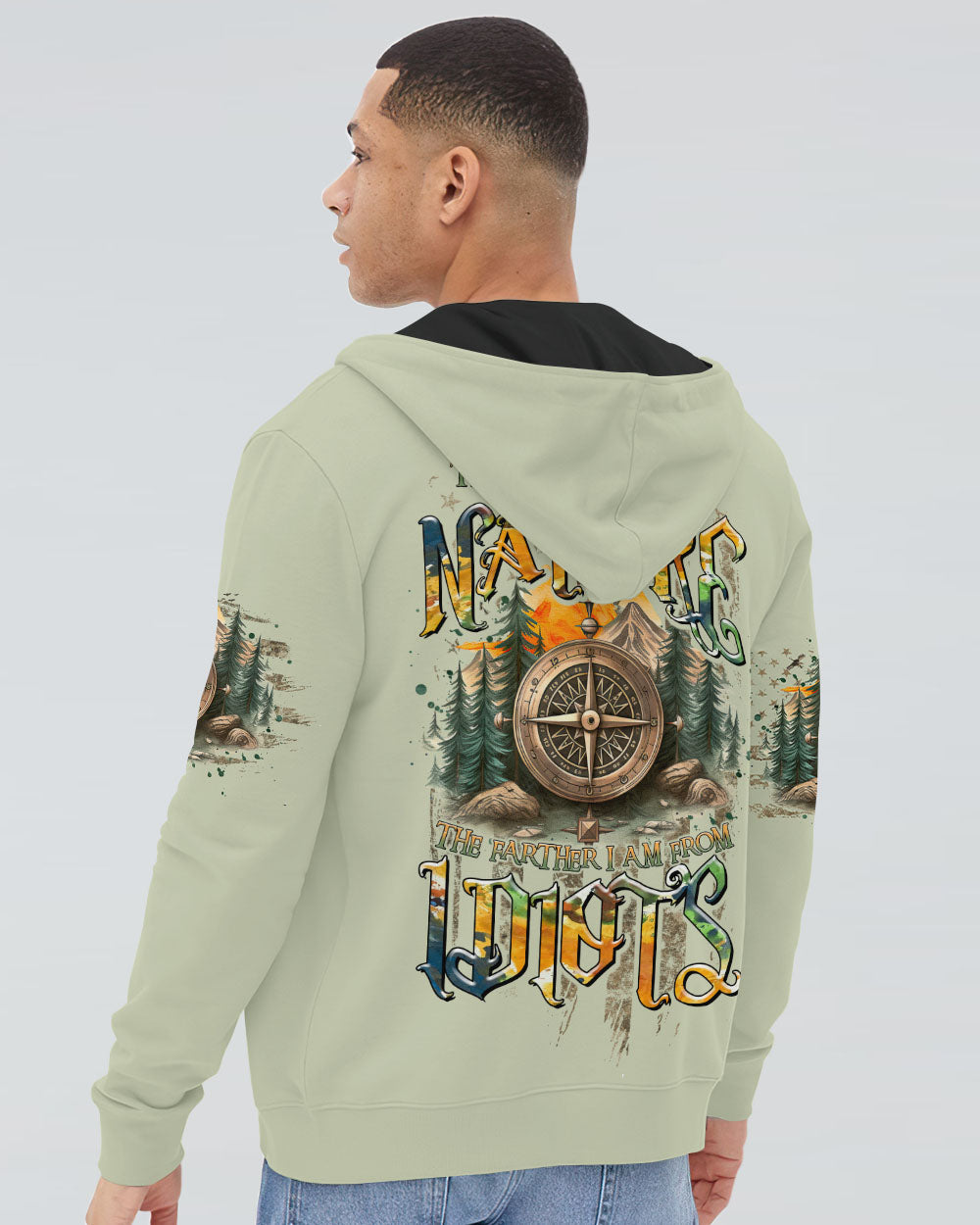 THE CLOSER I GET TO NATURE ALL OVER PRINT - TLTR0208242