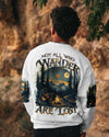 NOT ALL WHO WANDER ARE LOST BIGFOOT COMPASS ALL OVER PRINT  - TLTR0212242