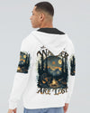 NOT ALL WHO WANDER ARE LOST BIGFOOT COMPASS ALL OVER PRINT  - TLTR0212242