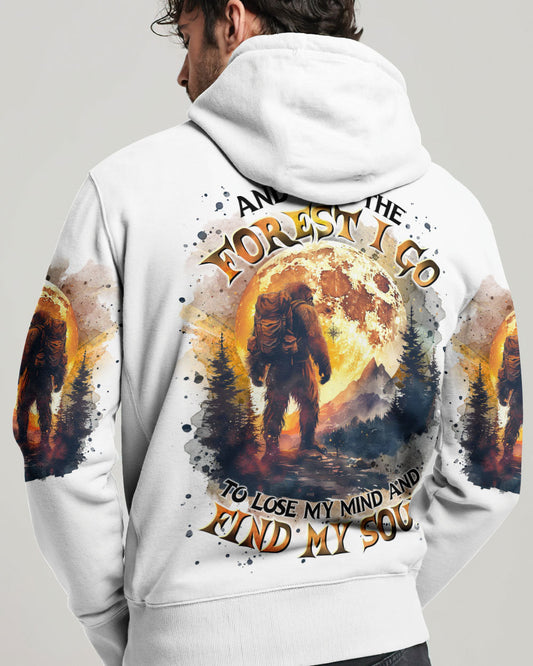 AND INTO THE FOREST I GO BIGFOOT ALL OVER PRINT - TLTR0401254