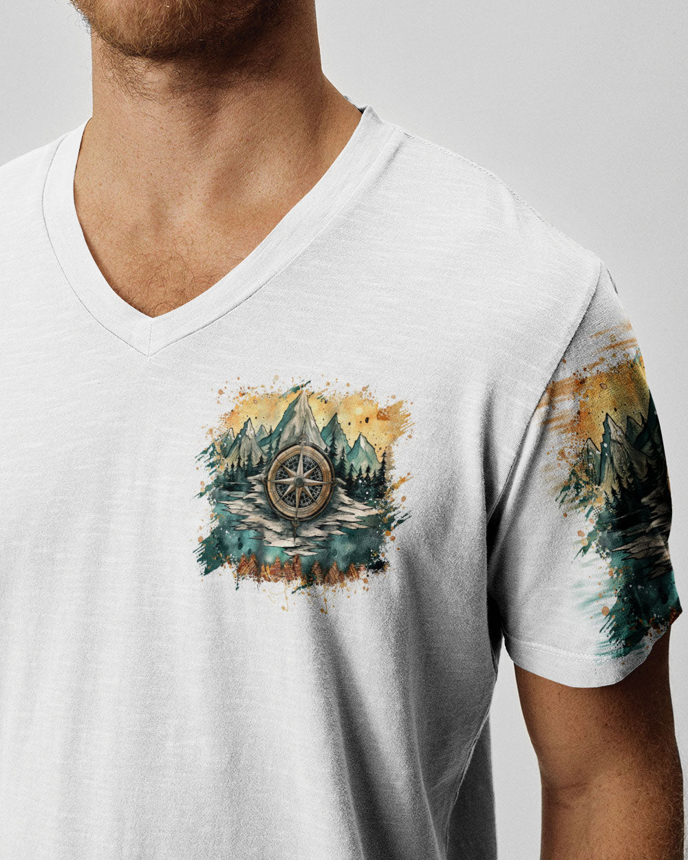 NOT ALL WHO WANDER ARE LOST COMPASS ALL OVER PRINT - TLTR0409242