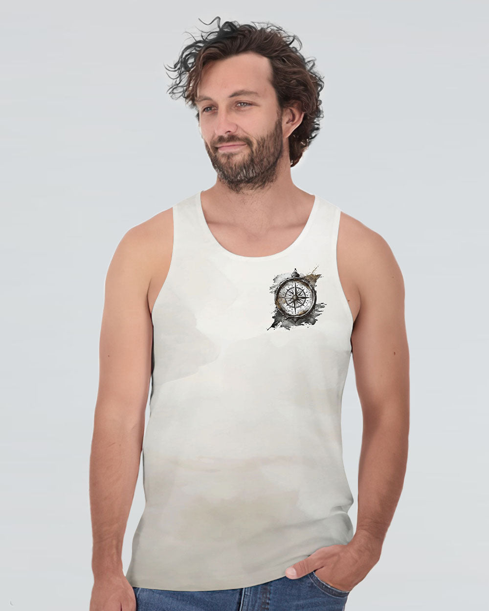 NOT ALL WHO WANDER ARE LOST COMPASS ALL OVER PRINT - TLTR0503253