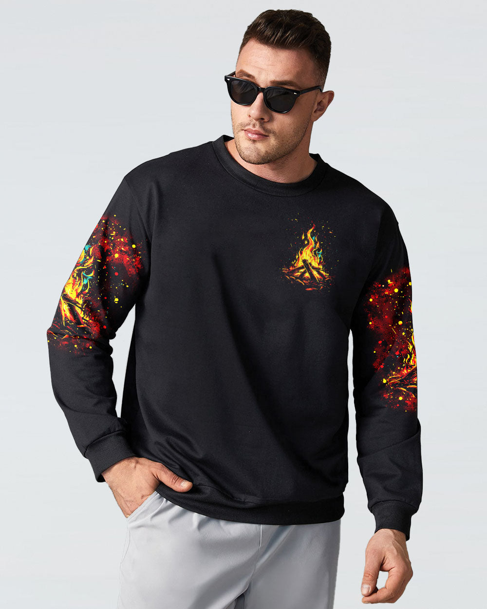 MAKING MEMORIES ONE CAMPFIRE AT A TIME ALL OVER PRINT  - TLTR0703253