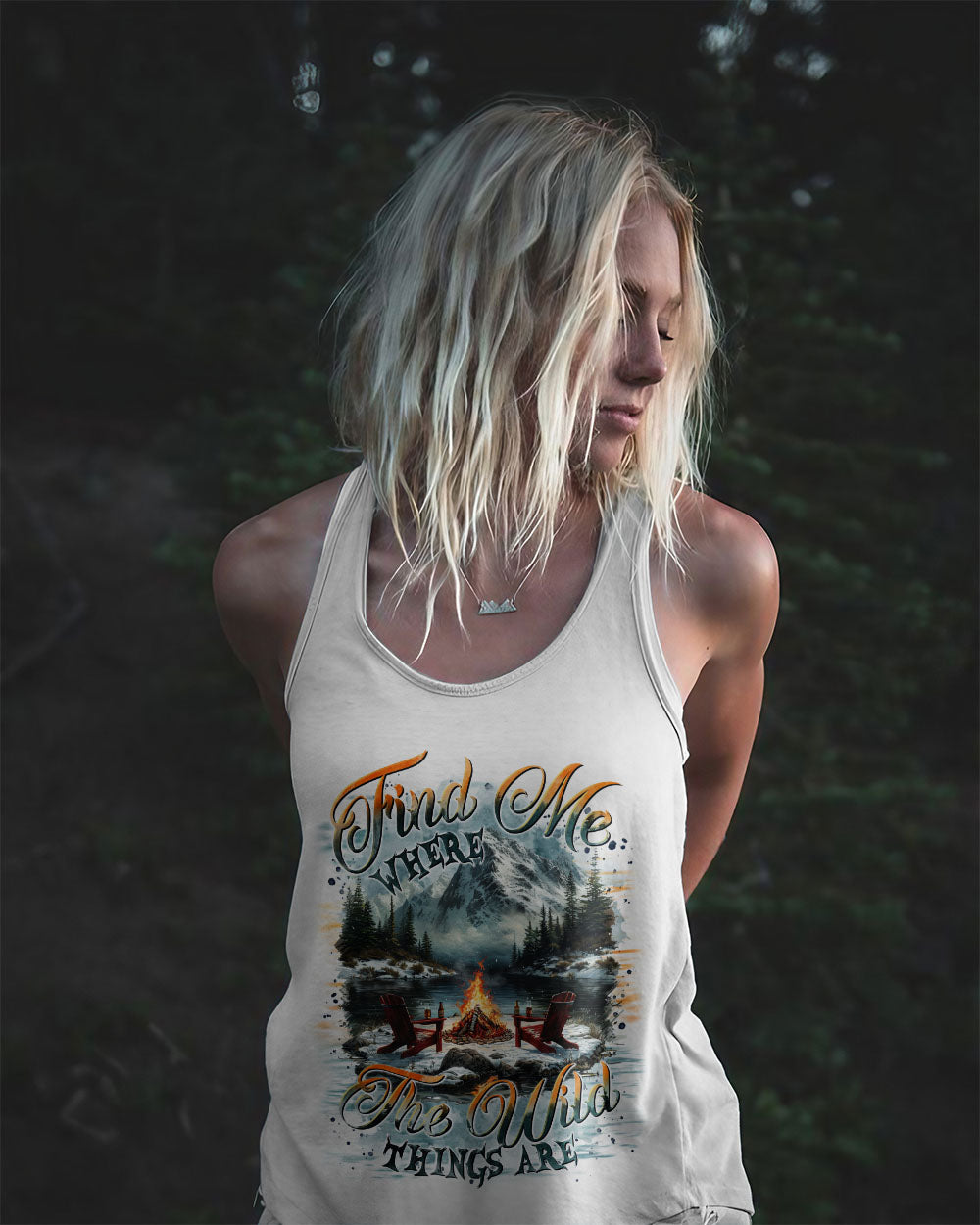FIND ME WHERE THE WILD THINGS ARE ALL OVER PRINT  - TLTR0711243